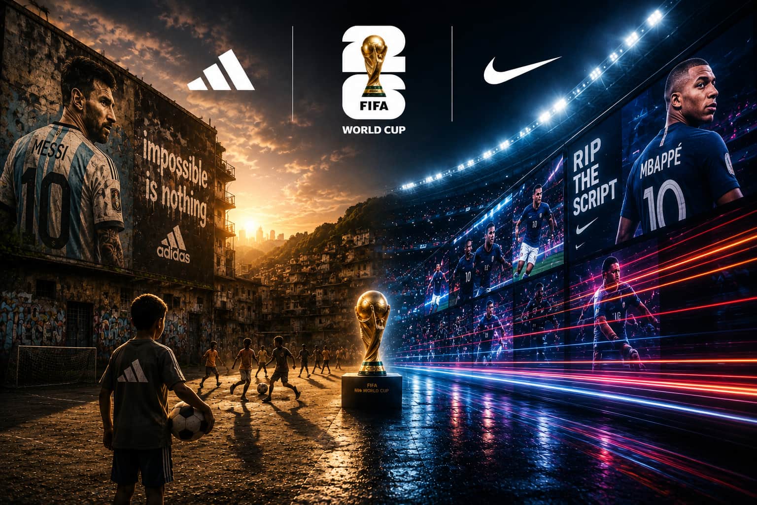 Nike vs Adidas at the World Cup: Two Strategies, One Global Stage | Aimstyle Graphics