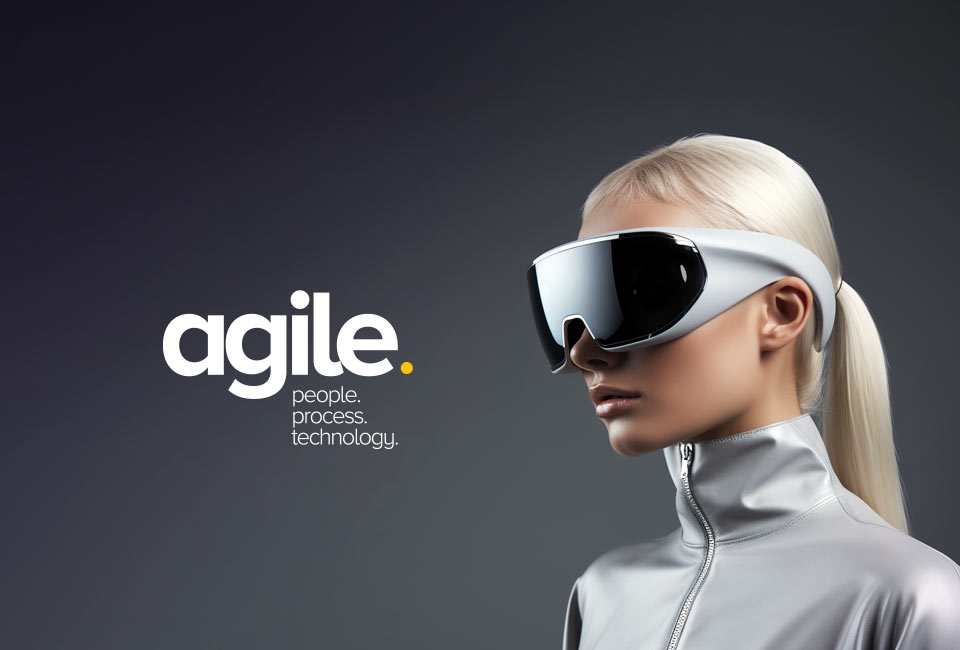 Agile Consulting, Leading consulting firm in Saudi Arabia launches a new branding with communications kit - Aimstyle portfolio project
